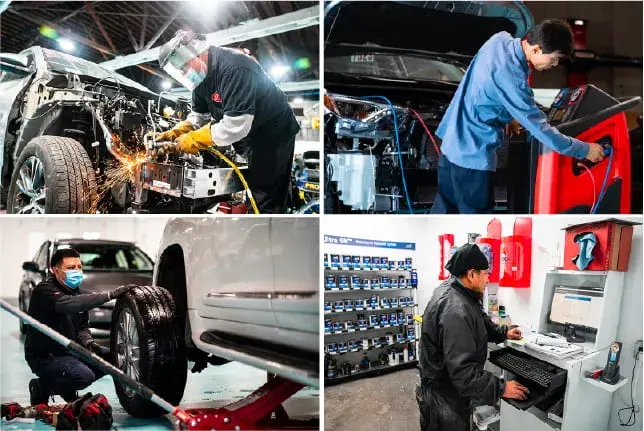 D-1 Autobody technicians
